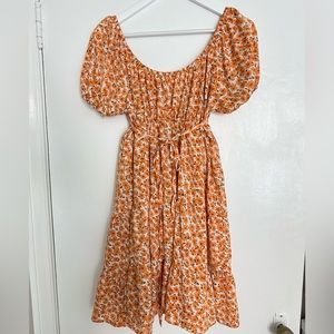 Summer flower dress